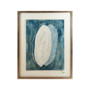 Acuarela de Polet Faúndez: Paisaje Abstracto Vivid de 85x71 cm