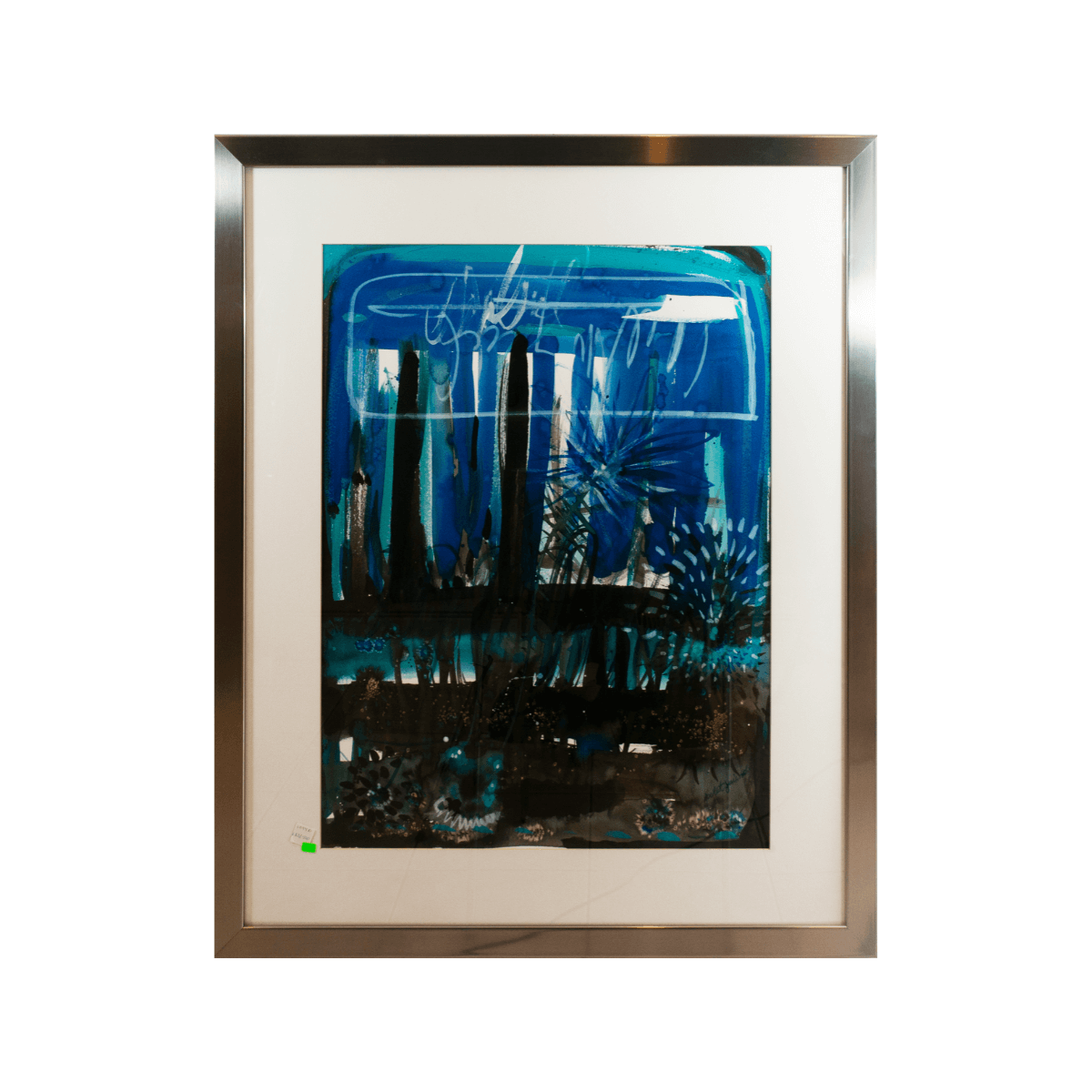 Acuarela de Polet Faúndez - Pintura Abstracta de Paisaje (100x81 cm)