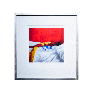 Obra Enmarcada roja (55.5x58 cm)