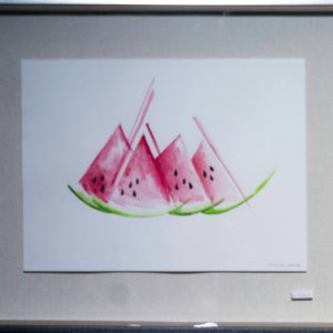 Dibujo de Fruta (56x77.5 cm)