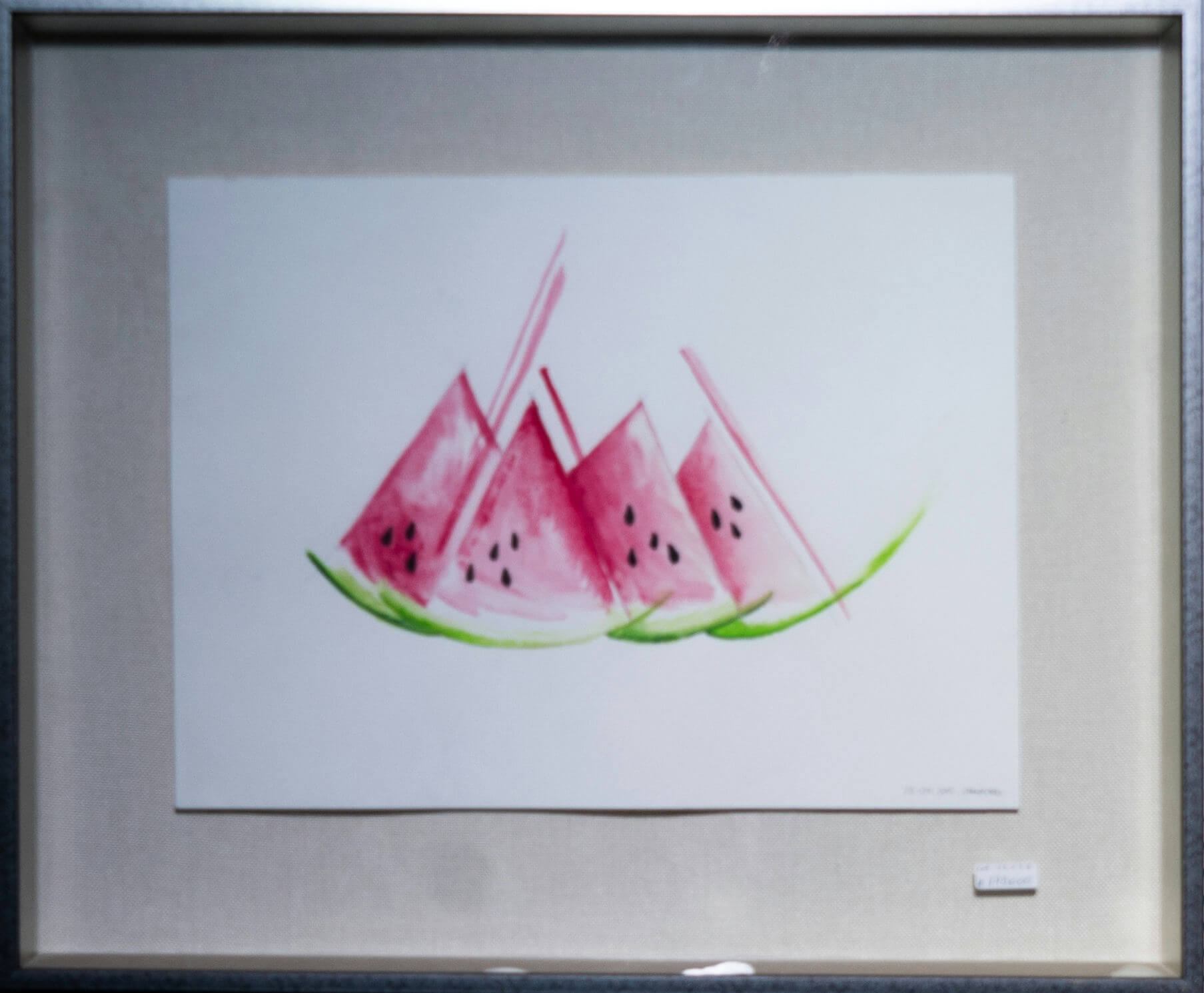 Dibujo de Fruta (56x77.5 cm)