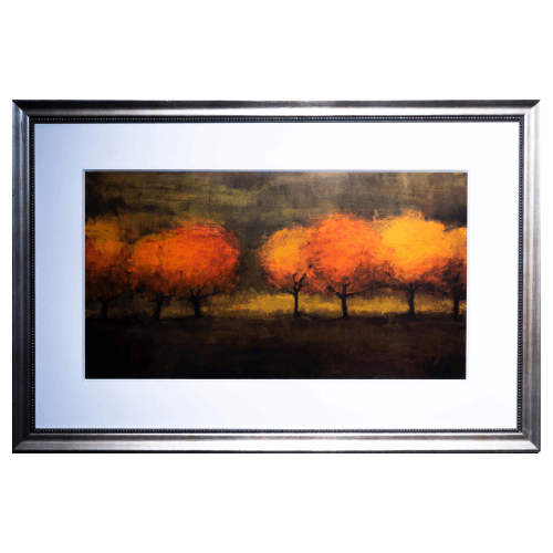 Pintura de Otoño enmarcada (81x54 cm)