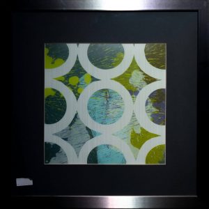 Abstract Print Framed - Diseño Moderno 52x52 cm