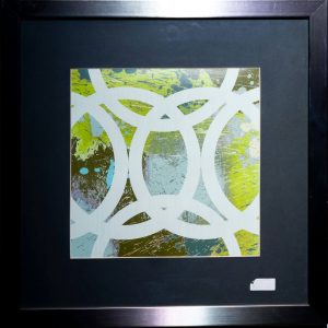 Vibrante Obra Abstracta Geométrica (52x52 cm)