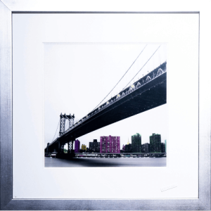 Fotografía en Blanco y Negro de Puente Urbano (50x50 cm)