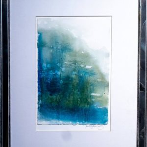 Vibrant Watercolor Landscape (39.5x50 cm)