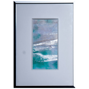 Oceanic Moment - Art Print de Playa enmarcado (23x32 cm)