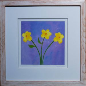 Framed Flower Arrangement (30x30 cm)