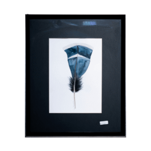 Feathered Artistry - Abstract Owl Flight (37x45 cm)