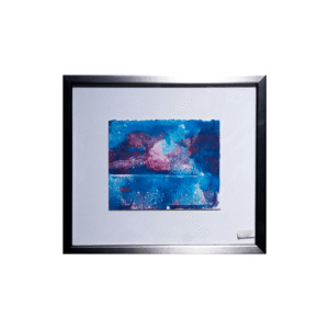 Abstract Landscape Print - Modern Art by Unknown Artist (35x32 cm)