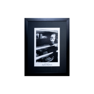 Vintage Black & White Photograph of Car (44x57 cm)
