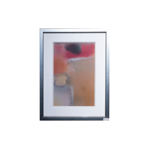 Abstract Landscape Painting enmarcada (42x32 cm)