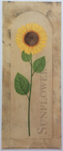 Lámina de Arte - Sun Flower (10x25 cm)