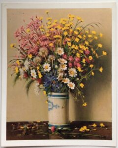 Lámina de Arte Floral - 12x15 cm