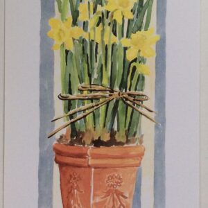 Lámina de Arte Floral - W. Olson (10x25 cm)