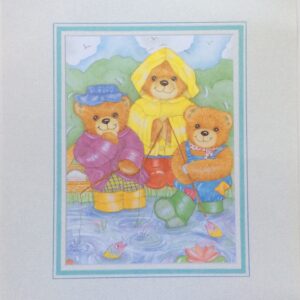 Lámina Infantil Teddy Bears II - 25x30 cm