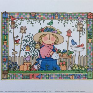 Lámina Infantil - Planting Ángel de Sue Dreamer (25x20 cm)