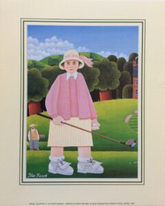 Lámina de Arte - Golfers VI de Peter Heard (20x25 cm)