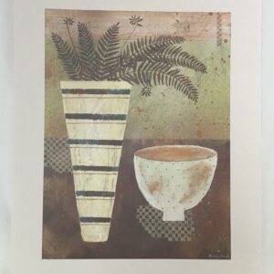 Acuarela Abstracción Cósmica - Estilo Moderno (60x80 cm)