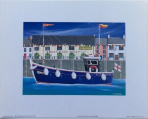 Obra de Totoy Zamudio - Grabado Digital Intervenido (100x73 cm)