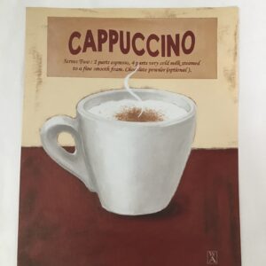 Arte de Cocina - Capuccino by Wiscombe (25x20 cm)