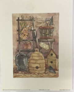 Lámina de Arte - Herbs & Bees (20x25 cm)