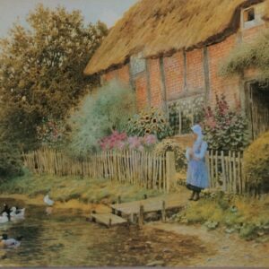 Lámina Clásica de Arte Desconocido - 25x20 cm