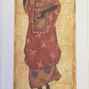 Kuba Figure II - G. Shannon (10x25 cm) Arte Étnico