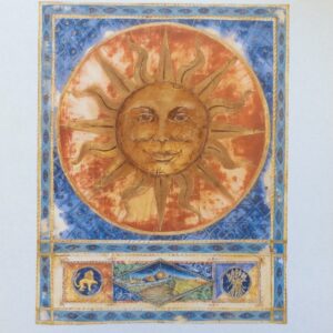 THE SUN by S. NOVAK - Laminas Esotéricas (20x25 cm)