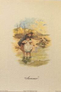 Lámina Clásica 'SUMMER' - 13x18 cm