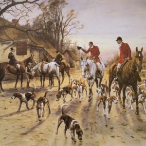 Lámina de Arte - A Hunting Morning (32x24.5 cm)