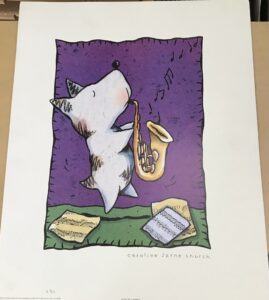 Lámina Infantil "Blues" - Caroline Jayne Church (40x50 cm)