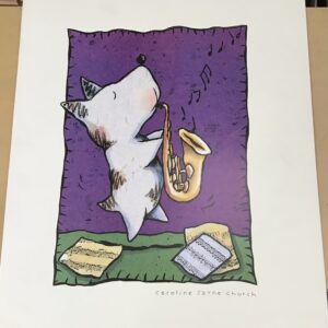 Lámina Infantil "Blues" - Caroline Jayne Church (40x50 cm)