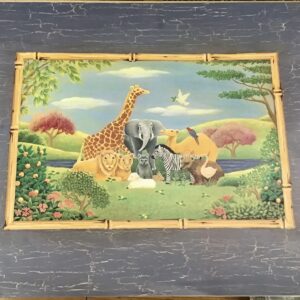 Obra de Totoy Zamudio - "Monos Vibrantes" (100x73 cm)