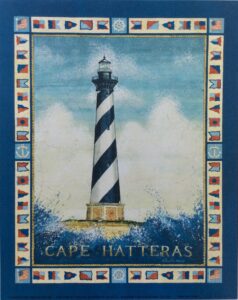 Lámina de Arte Marinas - Cape Hatteras (40x50 cm)