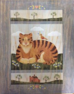 Resting Cat - 40x50 cm | Arte de Animales