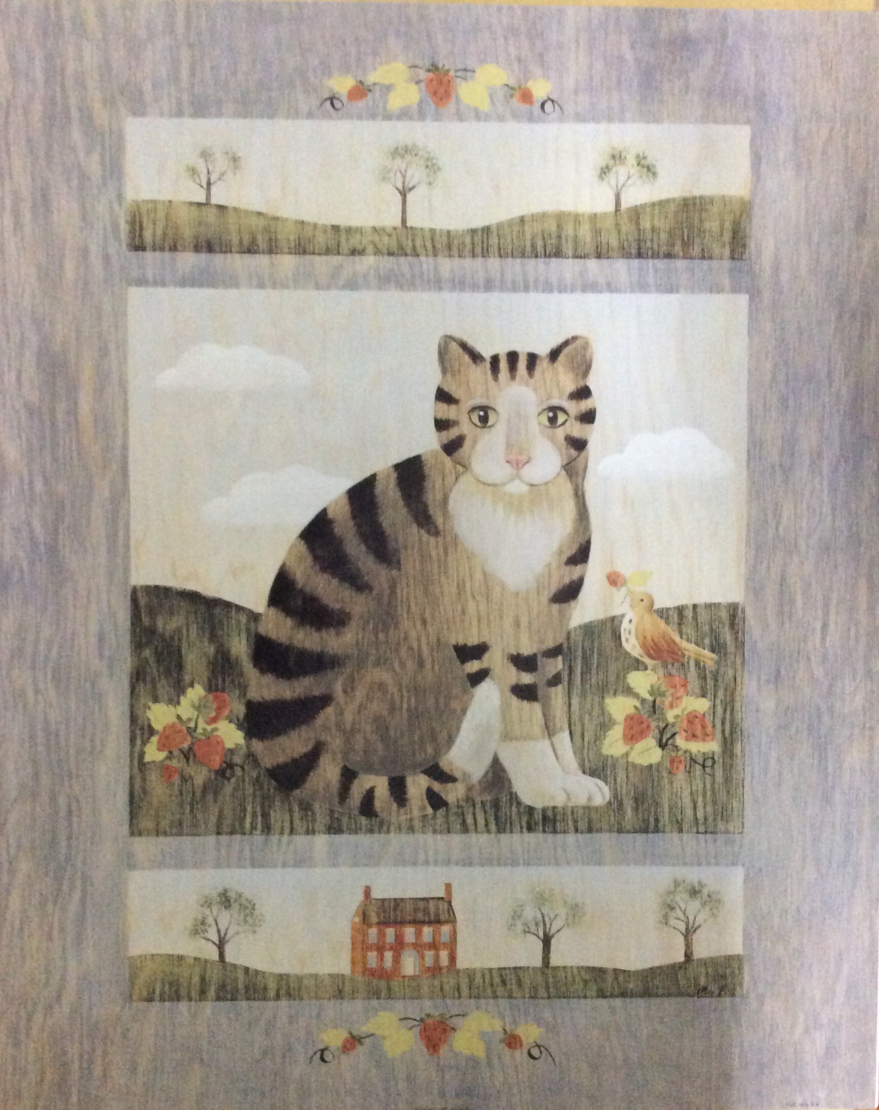 Lámina de Arte - Posing Cat (40x50 cm)