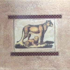 LIONESS - Lamina de Arte Animal (50x40 cm)