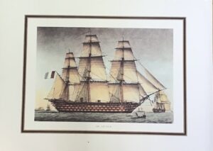 Lámina de Arte 'Mr Arthur' - Barcos (70x50 cm)