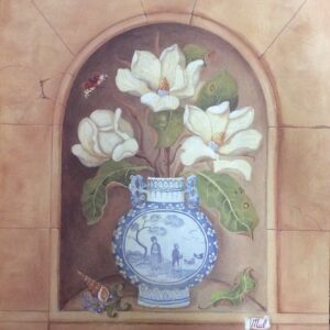 Obra de Totoy Zamudio - Grabado Digital Intervenido (100x73 cm)