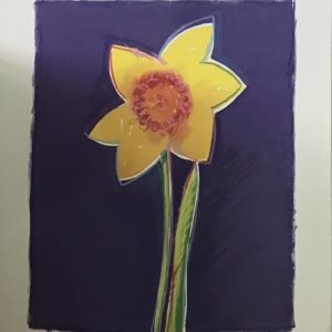 Daffodil - Arte Floral de Susan Zulauf (40x50 cm)