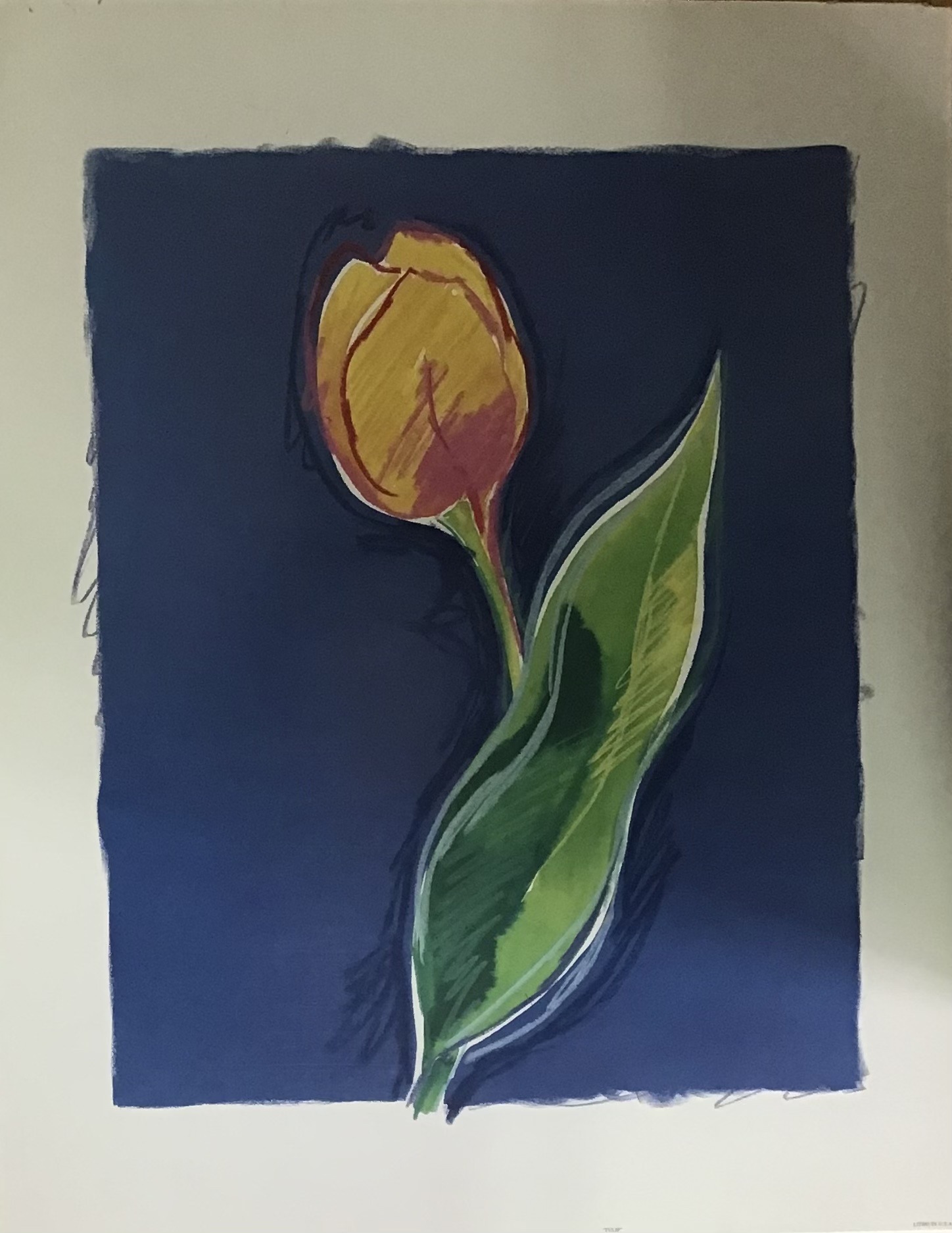 Pintura Abstracta Colorida - Estilo Moderno (80x60 cm)