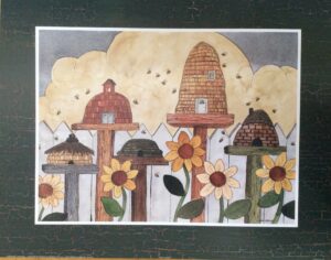 Lámina de Arte - Busy as Bees (50x40 cm)