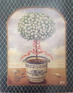 Lámina de Arte - White Daisy Tree (40x50 cm)