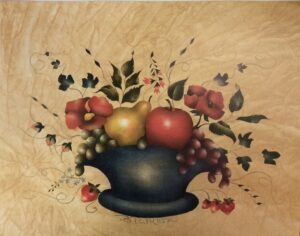 Lámina de Arte Bodegones - Fruit Basket II (50x40 cm)