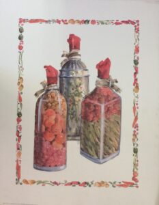 Lámina de Arte - Vegetable Bottles II (40x50 cm)