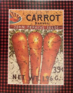 Lámina de Arte - Carrot Batik (40x50 cm)