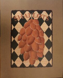 Lámina de Arte - SHALLOTS (40x50 cm)