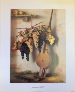 Lámina de Arte Desconocido - Bodegón (10x15 cm)