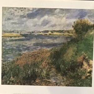 Pintura Abstracta Azul y Oro - Arte Contemporáneo (70x50 cm)